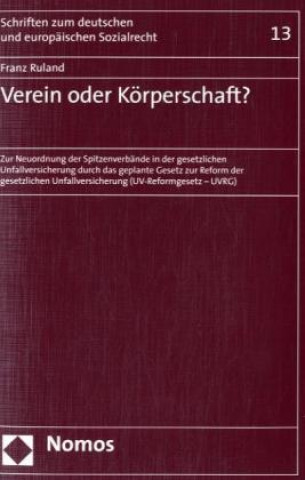 Verein oder Körperschaft?