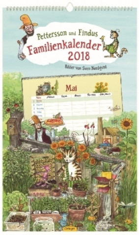 Pettersson & Findus Familienkalender 2018