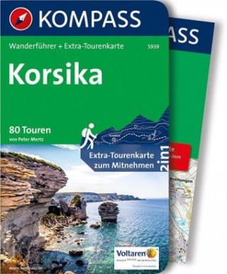 KOMPASS Wanderführer Korsika, 80 Touren