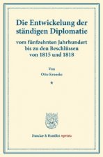 Die Entwickelung der ständigen Diplomatie