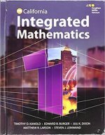 HMH INTEGRATED MATH 1 CALIFORN