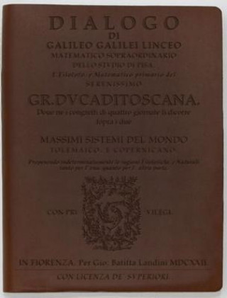 Dialogo by Galileo: Dark Brown Lined Journal