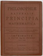 Principia Mathematica by Newton: Brown Lined Journal