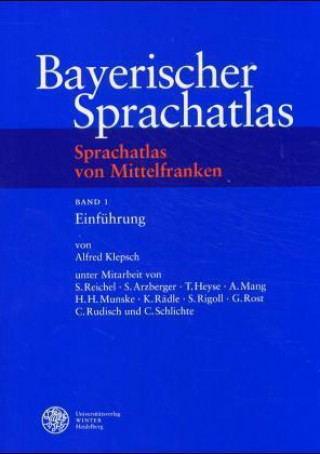 Sprachatlas von Mittelfranken (SMF). Bd.1