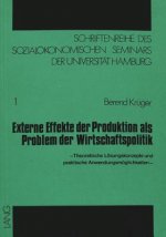 Externe Effekte der Produktion als Problem der Wirtschaftspolitik