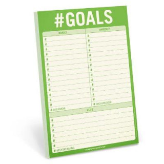 Knock Knock #Goals Pad