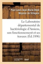 Laboratoire Departemental de Bacteriologie d'Amiens, Son Fonctionnement Et Ses Travaux En 1895