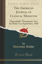 The American Journal of Clinical Medicine, Vol. 27