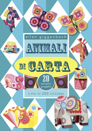 Animali di carta. Con 200 adesivi