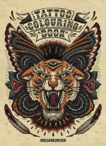 Tattoo colouring book