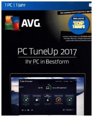 AVG PC TuneUp 2017, 1 PC 1 Jahr, 1 DVD-ROM