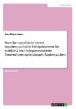 Branchenspezifische versus regionsspezifische Erfolgsfaktoren fur etablierte technologieorientierte Unternehmensgrundungen. Region Aachen