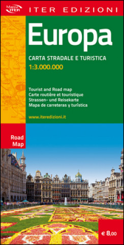 Europa. Carta stradale e turistica 1:3.000.000