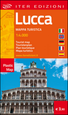 Lucca. Mappa turistica 1:4.000. Ediz. multilingue