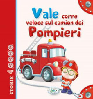 Vale corre veloce sul camion dei pompieri