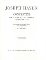 Concertini für Klavier (Cembalo) mit zwei Violinen und Violoncello