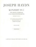 Konzert für Orgel (Cembalo) mit Streichinstrumenten C-dur Hob. XVIII:10 (Erstausgabe)