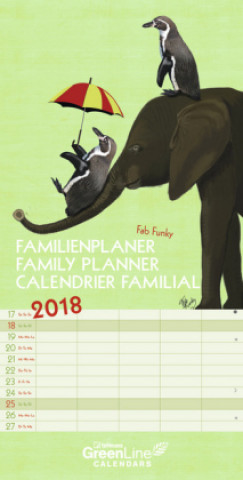 GreenLine Fab Funky 2018 Familienplaner