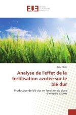 Analyse de l'effet de la fertilisation azotée sur le blé dur
