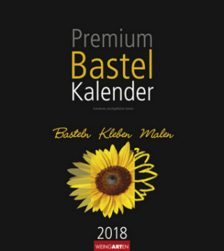 Bastelkalender schwarz - Kalender 2018