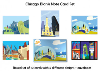 CHICAGO BLANK NOTE CARD SET