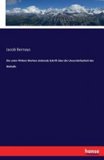 unter Philons Werken stehende Schrift uber die Unzerstoerbarkeit des Weltalls