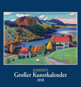 Kunstkalender 2018, DuMonts Großer Kunstkalender, Wandkalender Format 44,5 x 48 cm