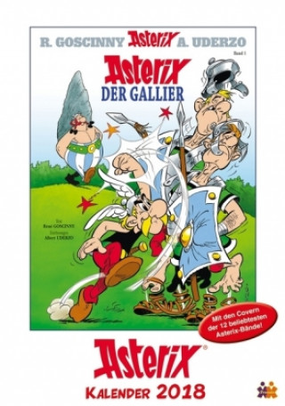 Asterix Comiccover-Kalender 2018