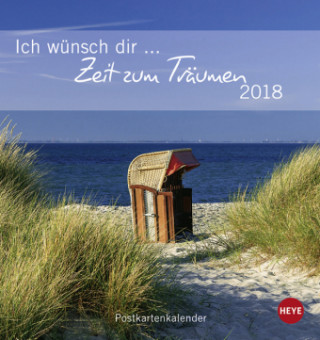 Ich wünsch dir Zeit zum Träumen Postkartenkalender - Kalender 2018