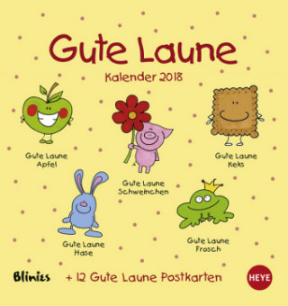 Blinies Gute Laune Postkartenkalender - Kalender 2018
