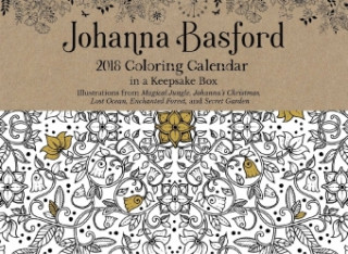 Johanna Basford 2018 Coloring Day-to-Day Calendar