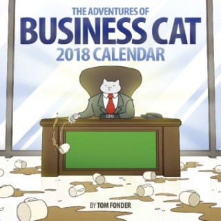 Business Cat 2018 Wall Calendar