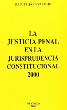 La justicia penal en la jurisprudencia constitucional 2000