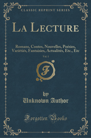 La Lecture, Vol. 1