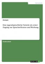 Eine jugendsprachliche Varietät als erster Zugang zur Sprachreflexion und Werbung