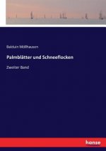 Palmblatter und Schneeflocken