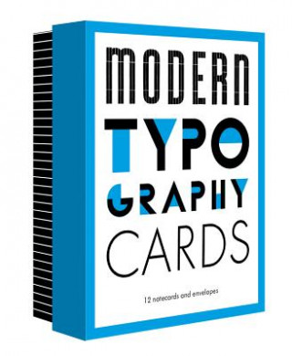 Modern Typography Notecards