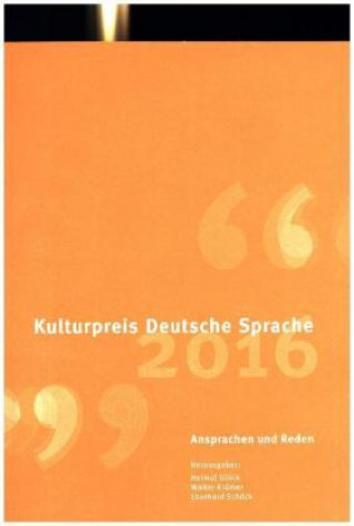 Kulturpreis Deutsche Sprache 2016