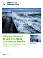 ADAPTING TRANSPORT TO CLIMATE