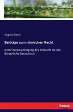Beitrage zum roemischen Recht