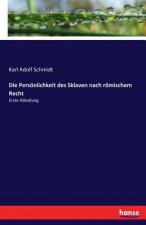 Persoenlichkeit des Sklaven nach roemischem Recht