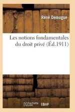 Les Notions Fondamentales Du Droit Prive