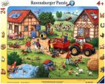 Mein kleiner Bauernhof 24 Teile Rahmenpuzzle