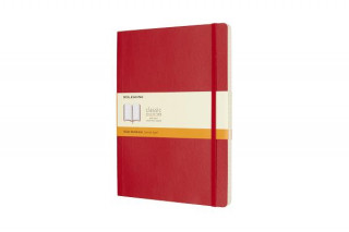 Moleskine Scarlet Red Extra Large Ruled Notebook Soft