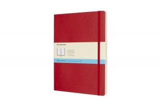 Moleskine Scarlet Red Extra Large Dotted Notebook Soft