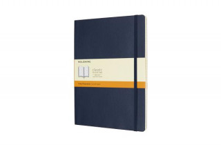 Moleskine Sapphire Blue Extra Large Ruled Notebook Soft