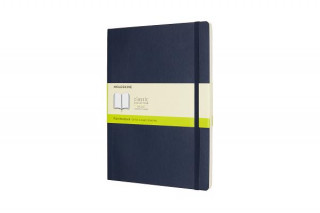 Moleskine Sapphire Blue Extra Large Plain Notebook Soft