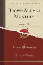 Brown Alumni Monthly, Vol. 26