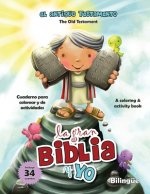 Antiguo Testamento - Cuaderno para colorear y de actividades (Bilingue)