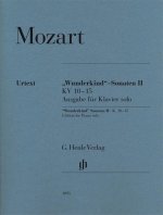 Wunderkind-Sonaten Band II KV 10-15, Ausgabe für Klavier solo, Urtext
